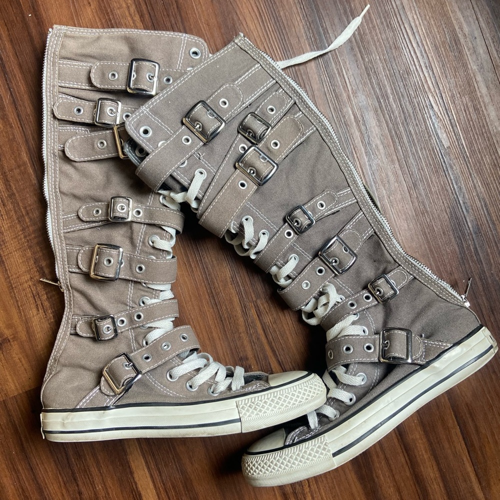 Knee High Buckle Converse